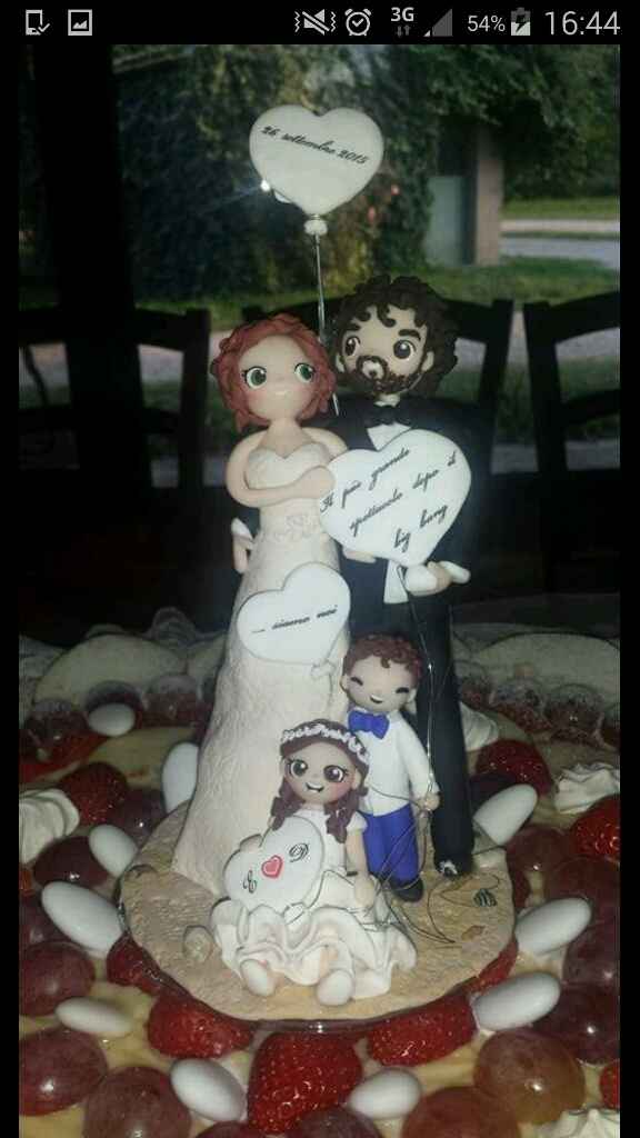 Cake topper personalizzato - 1