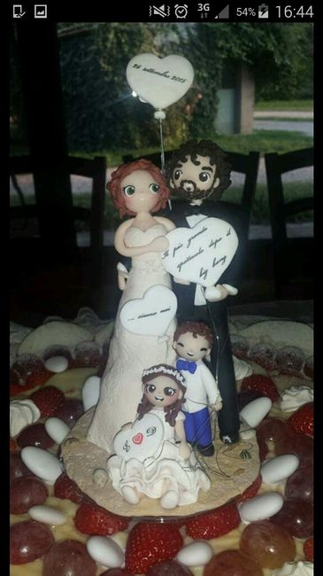 Cake topper personalizzato - 1