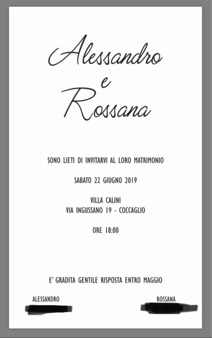 Partecipazioni rito civile - 1