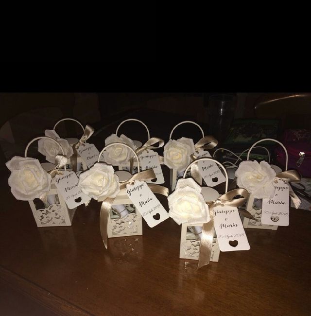 Tableau & bomboniere fai da te - 4