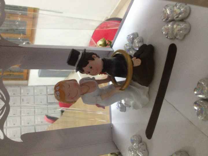 Torta porta buste dettaglio 