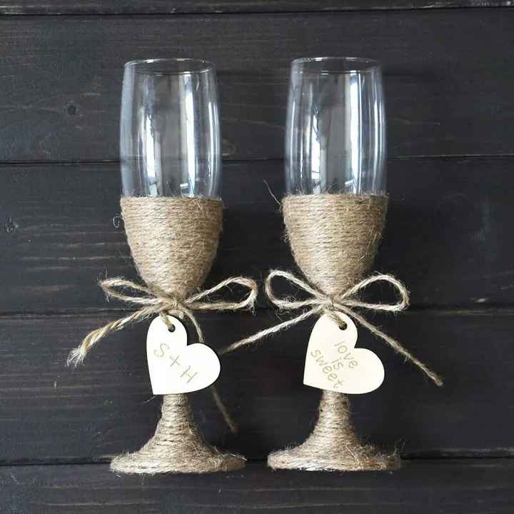 Flute champagne per il brindisi - 1