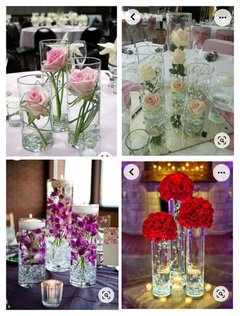 Fiori colorati x centro tavola 2