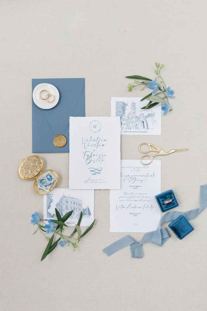 Le partecipazioni di nozze e le nostre fedi