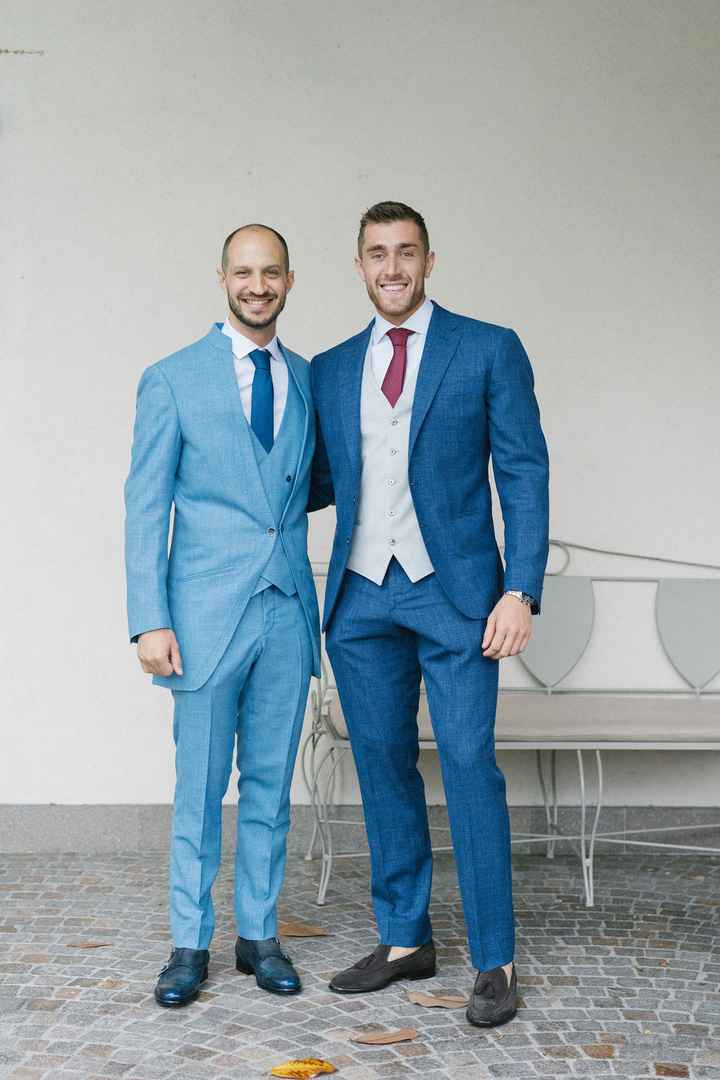 Il fratello e testimone della sposa