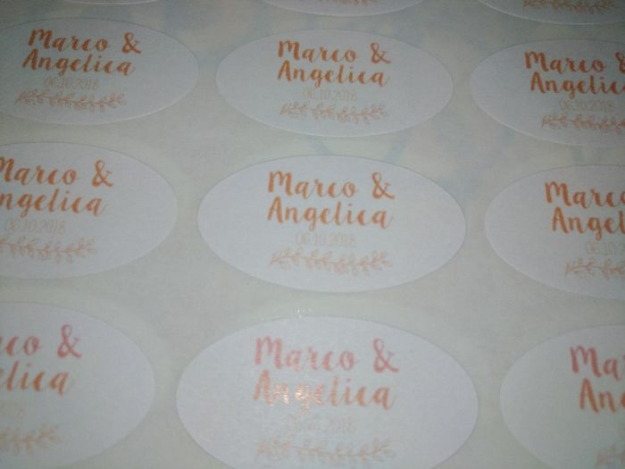 Etichette adesive ventagli 1