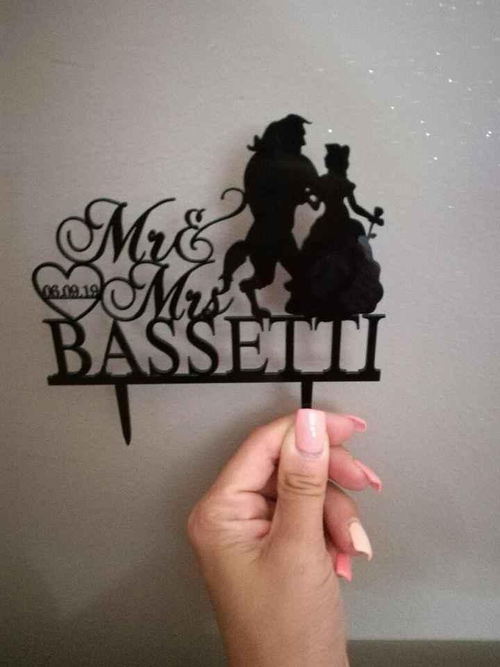 Cake Topper arrivato - 1