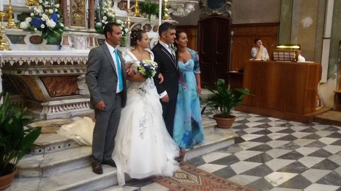 fratello e sorella dello sposo