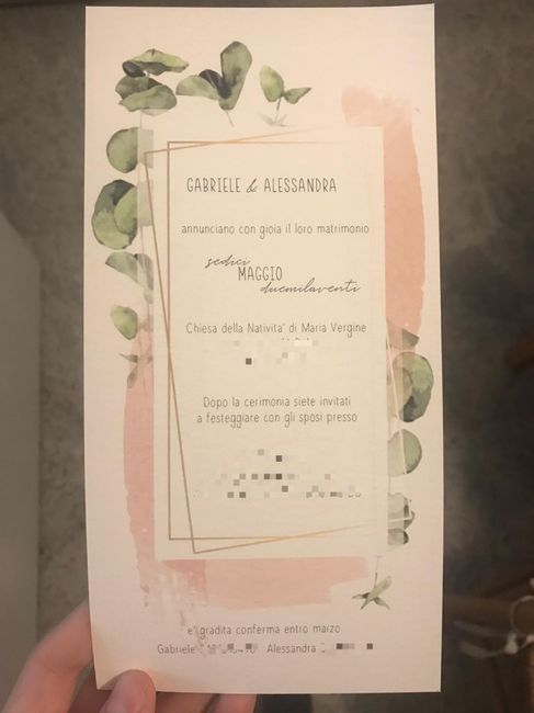 Partecipazioni personalizzate 7