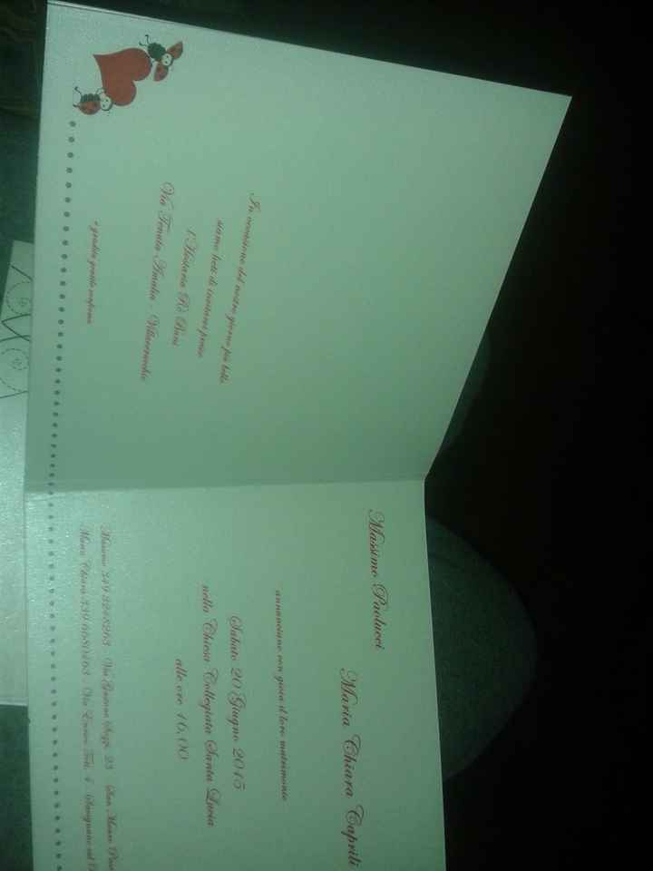 Prime bozze partecipazioni - 1