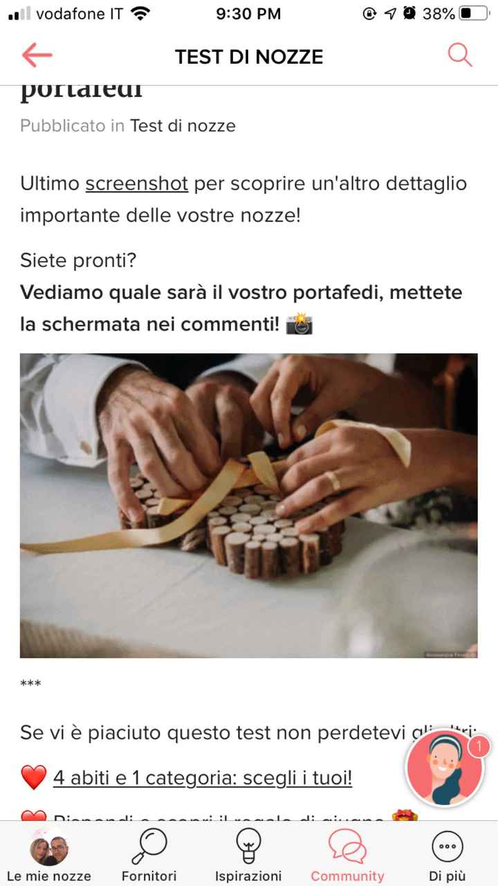 Fai lo screenshot e scopri il tuo portafedi - 1