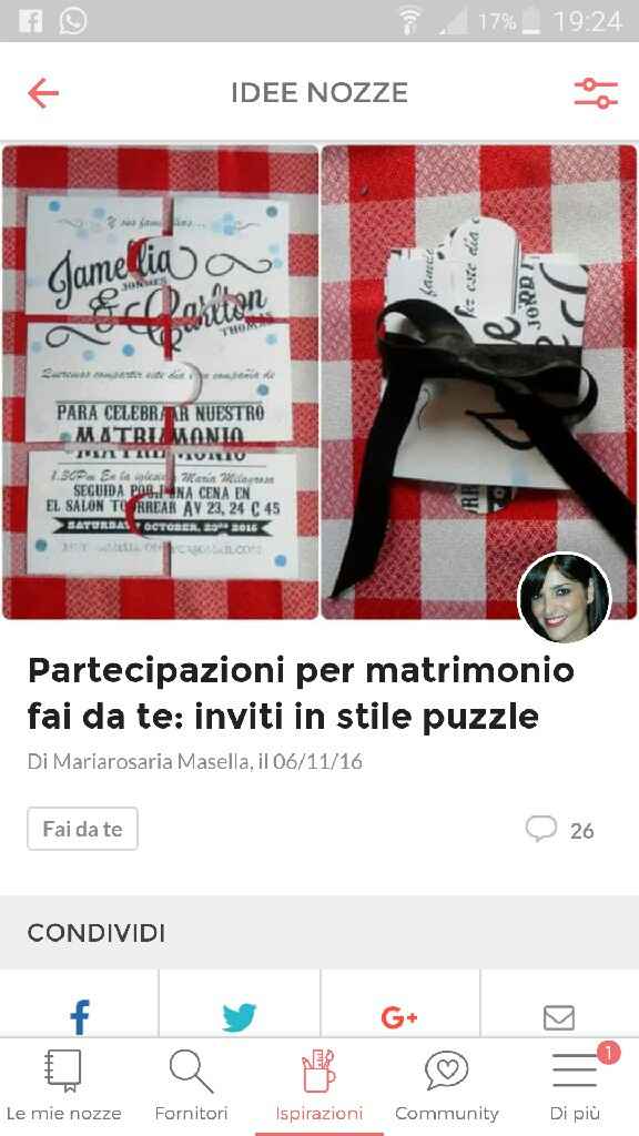 Le mie partecipazioni di nozze preferite - 1