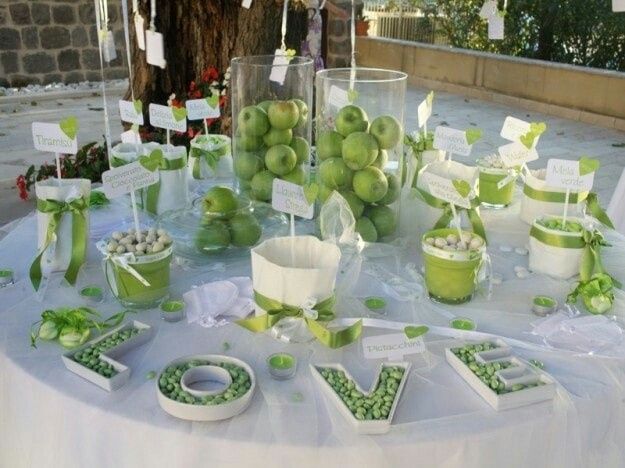 il colore del Matrimonio: verde mela 7
