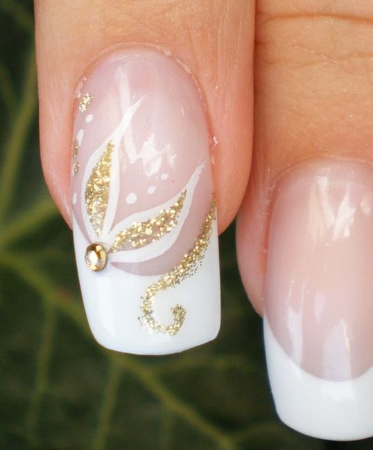 Nail art sposa