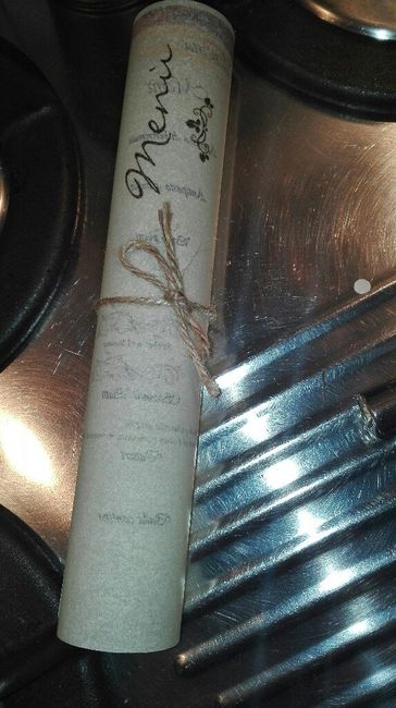 Menu fai da te .....un altro pezzo finito - 2