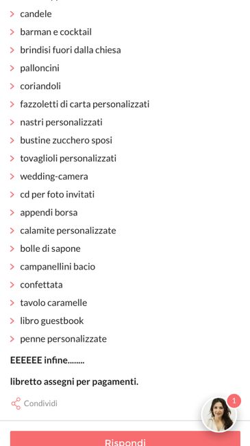  ✔️ Lista degli impegni ✔️ - 5