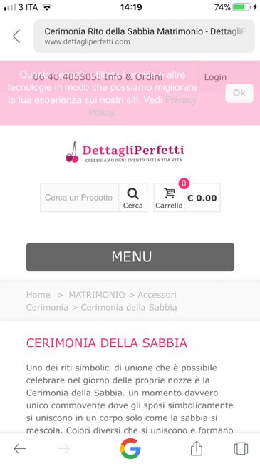  Vasi per rito della sabbia - 5