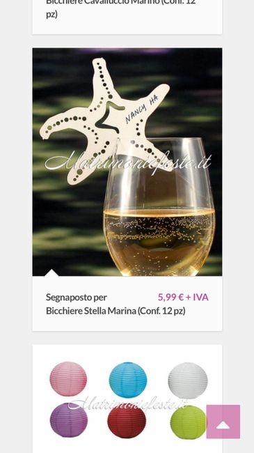  Segnabicchieri tema mare - 3