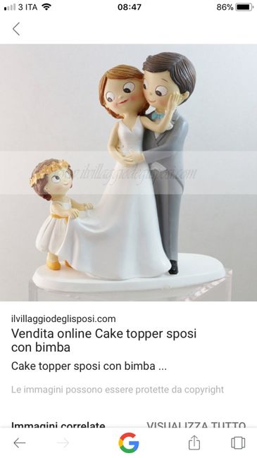  Cake topper - 1