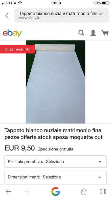  Tappeto bianco usa e getta - 3