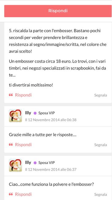 Inchiostro per partecipazioni in carta perlata - 2
