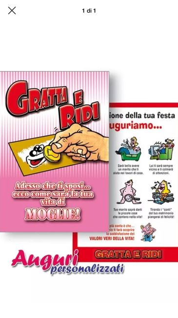 Gratta e vinci x ospiti matrimonio - 4