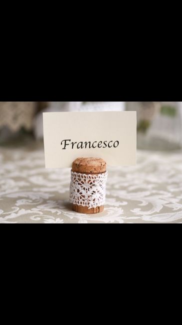 Segnaposto shabby - 2