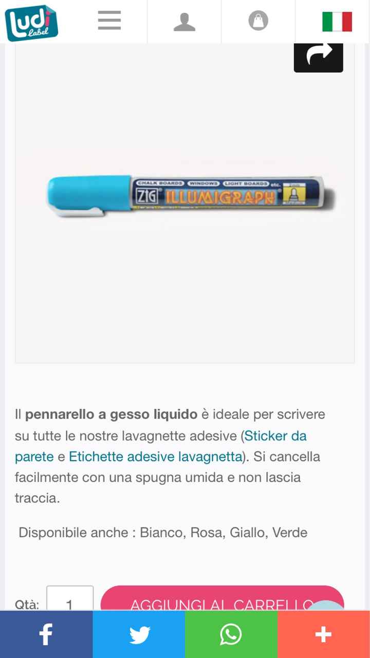  Lavagna benvenuto - 1