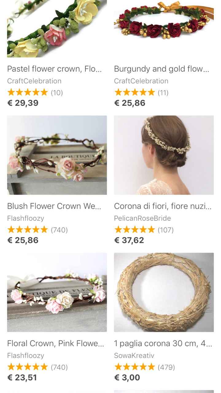  Fiori finti capelli - 1