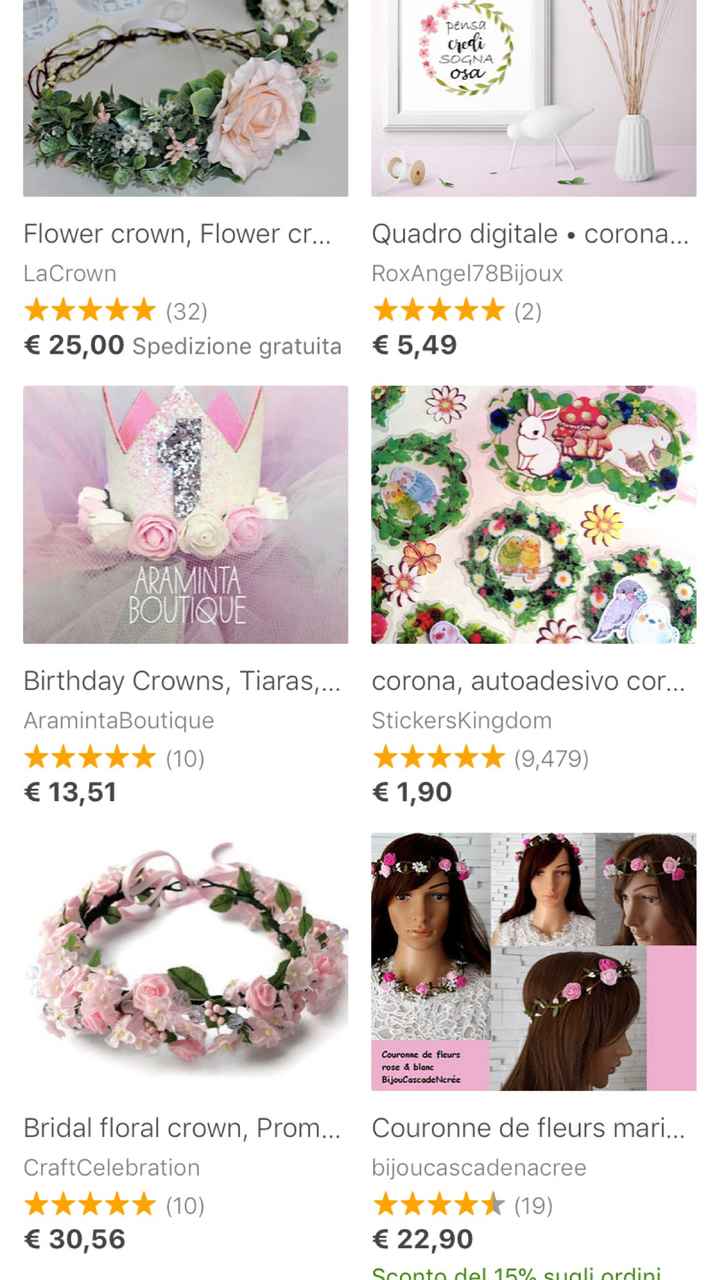  Fiori finti capelli - 3