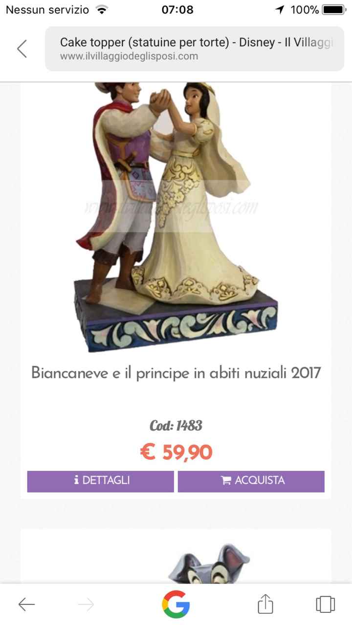  Cake topper Disney.. - 1