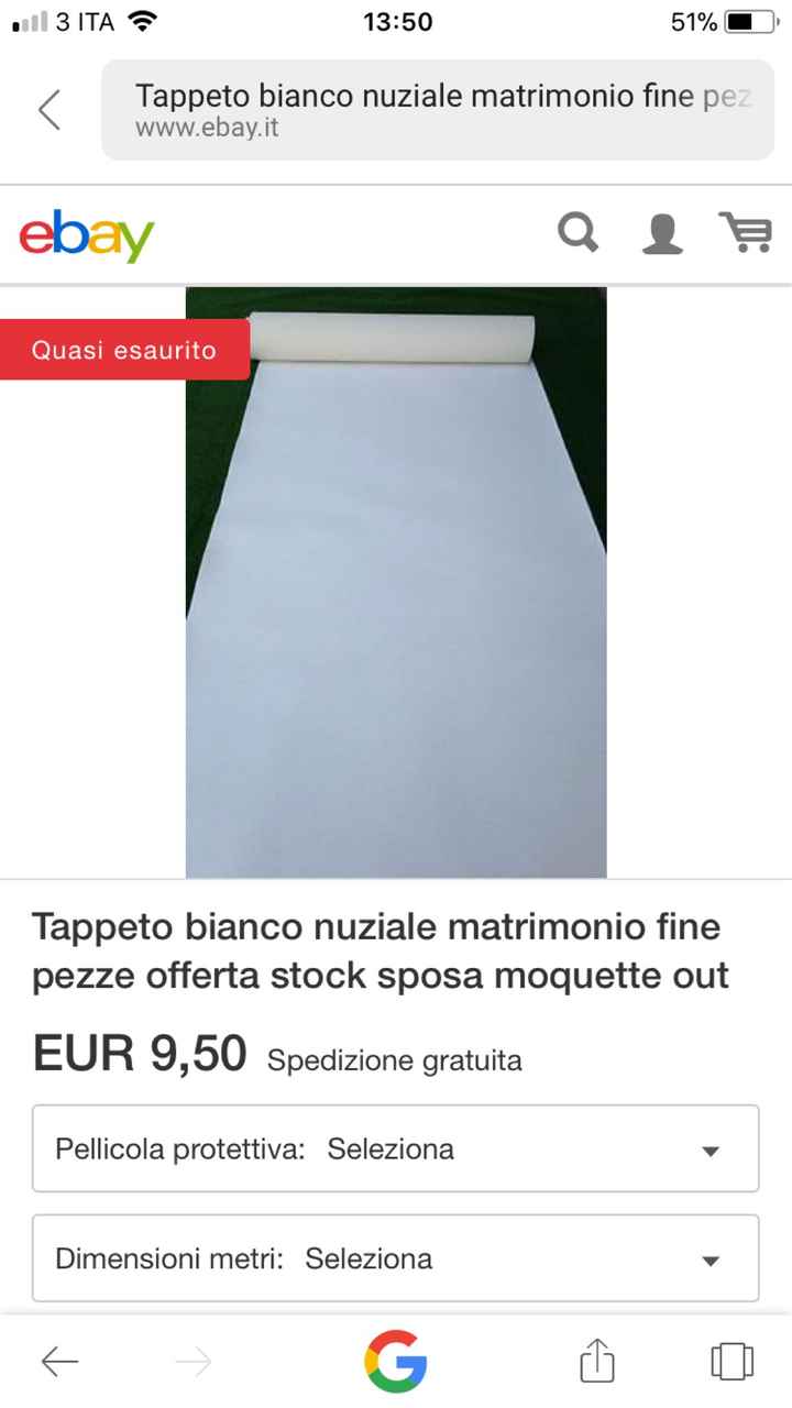  Tappeto bianco usa e getta - 3
