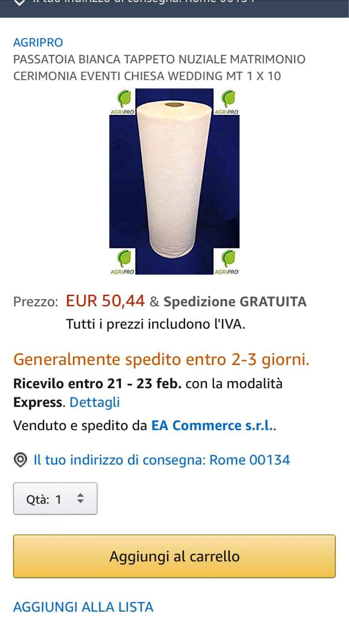  Tappeto bianco usa e getta - 4