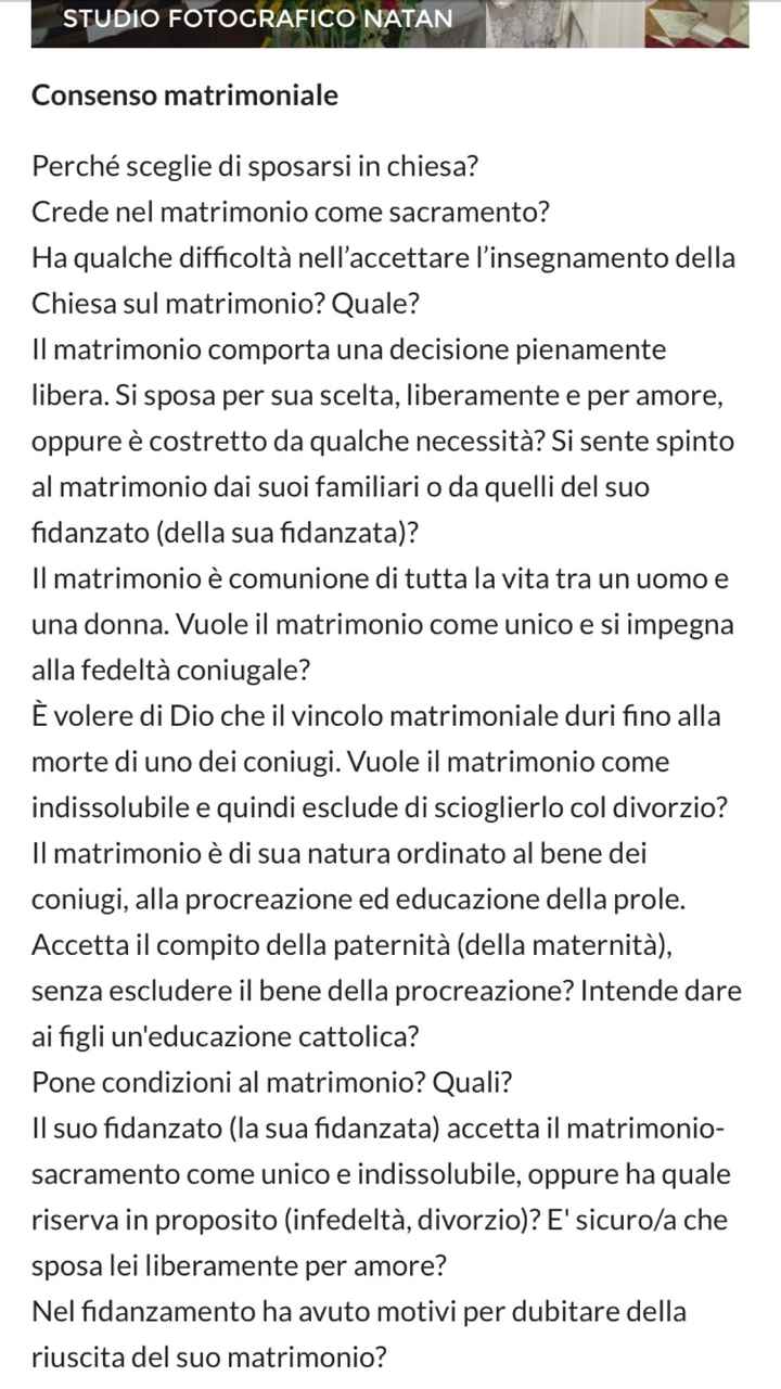 Documenti matrimonio - 1