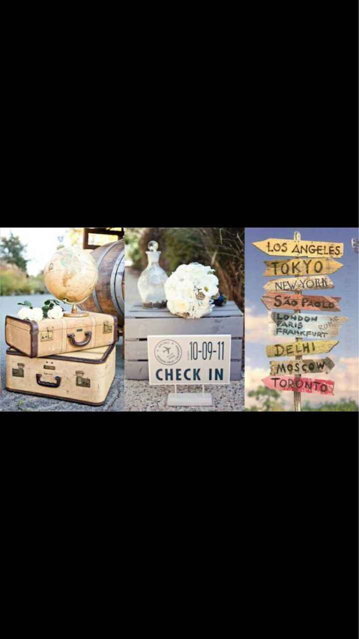 Matrimonio tema viaggio - 2