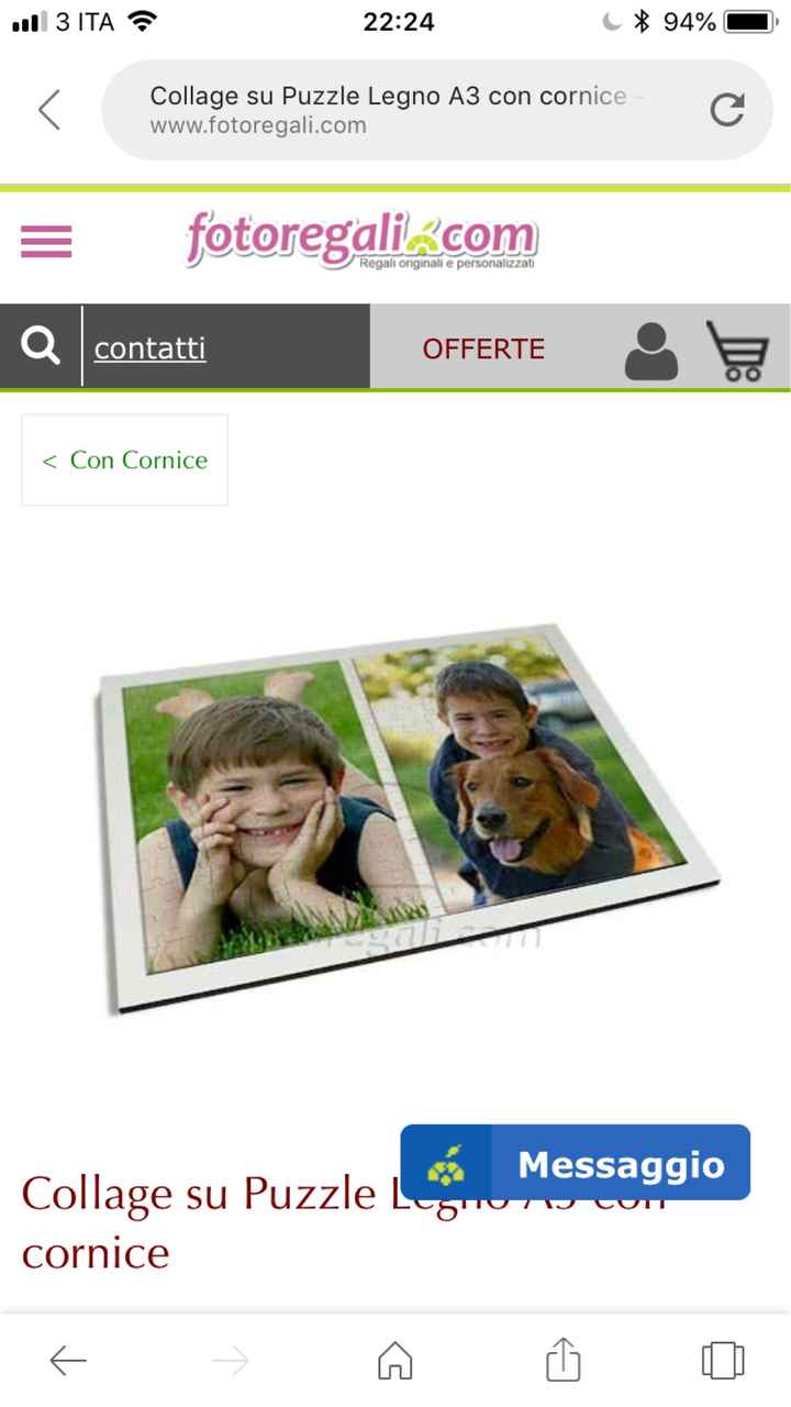 Guestbook con foto puzzle - 1