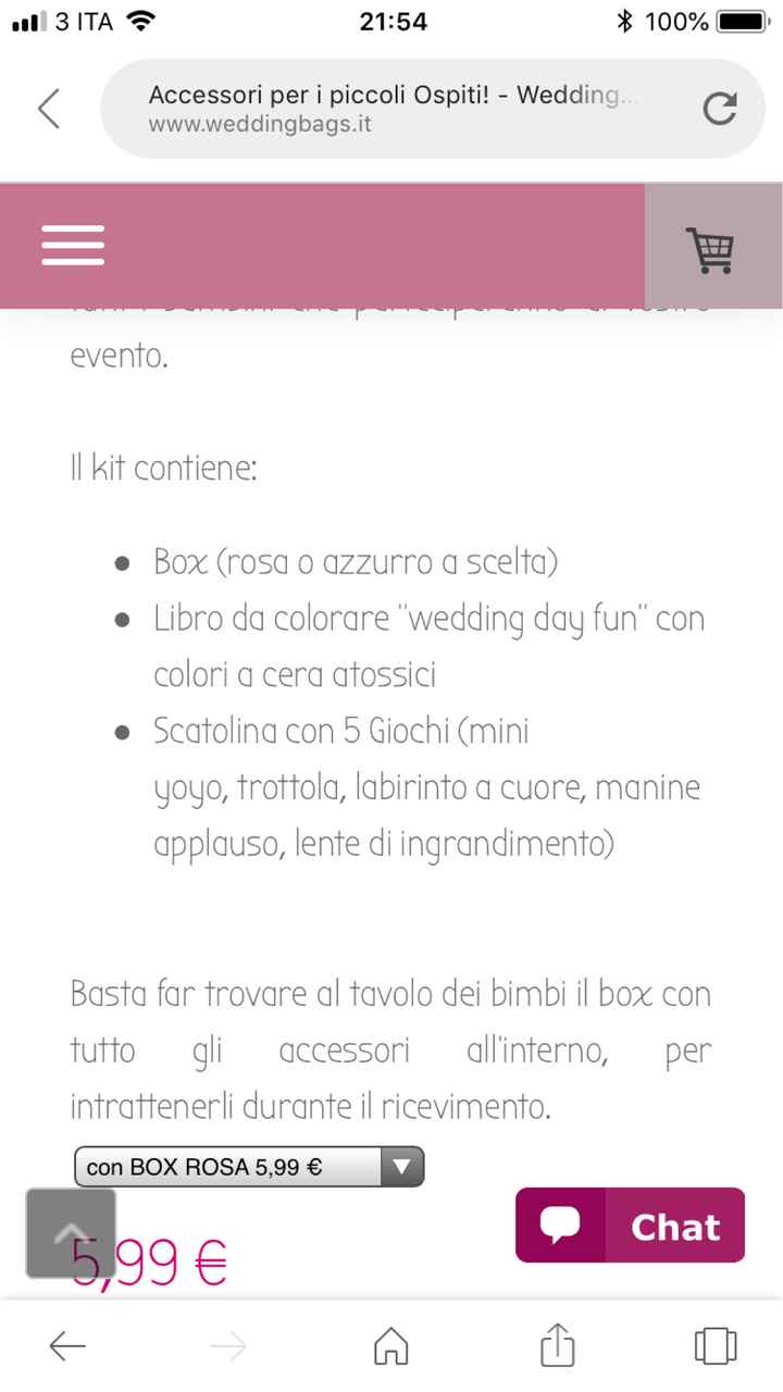 Wedding Bag bambino - 1