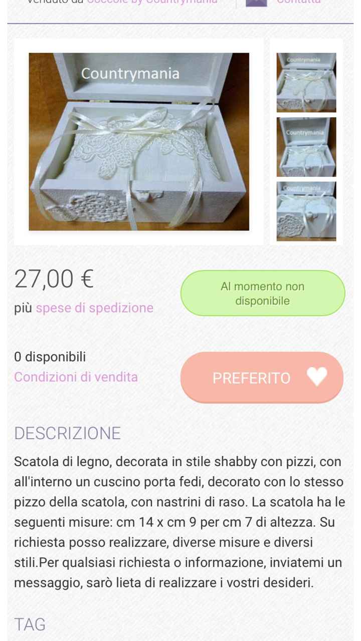  cuscino portafedi shabby - 1
