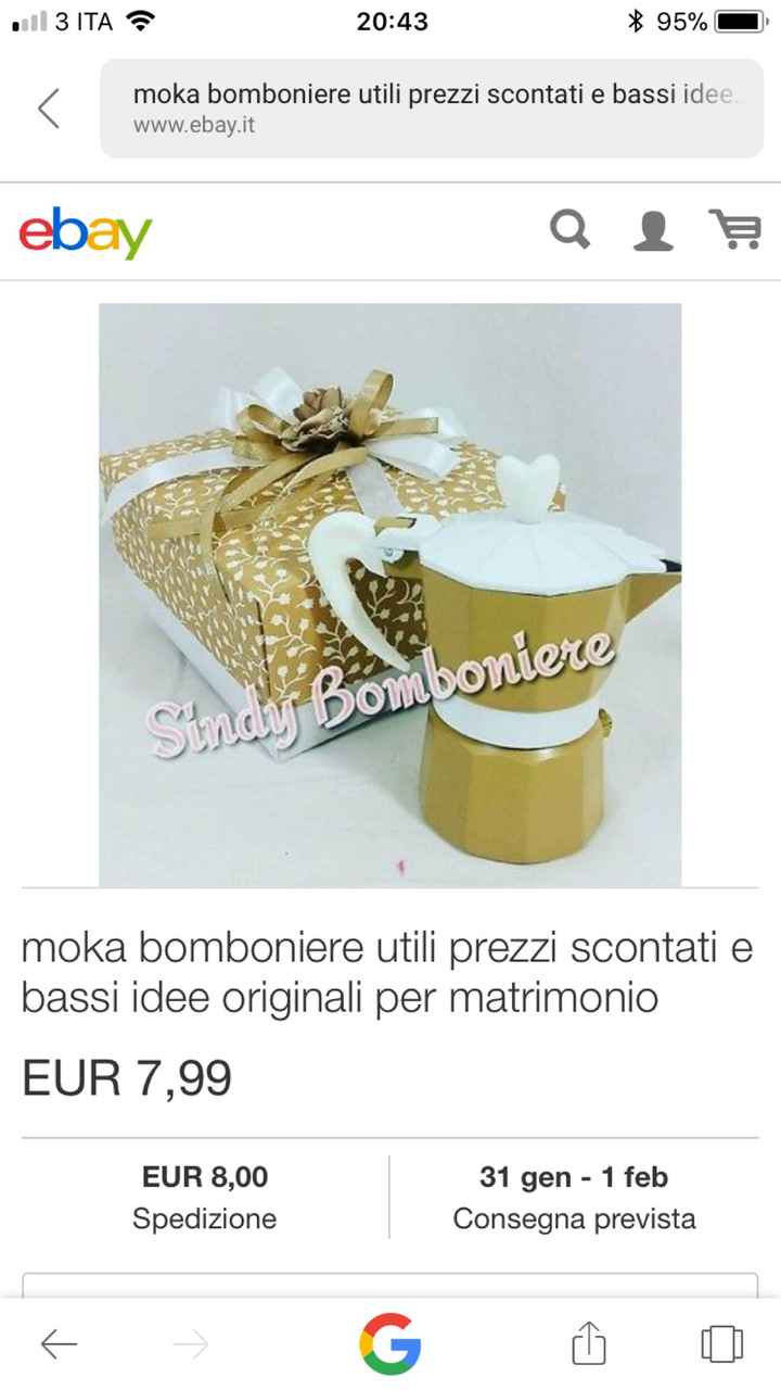  Caffettiera bomboniera - 3
