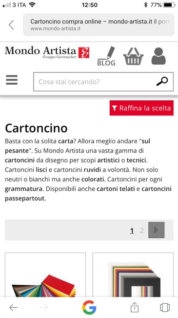  Cerco siti x comprare carta, cartoncini ecc - 2