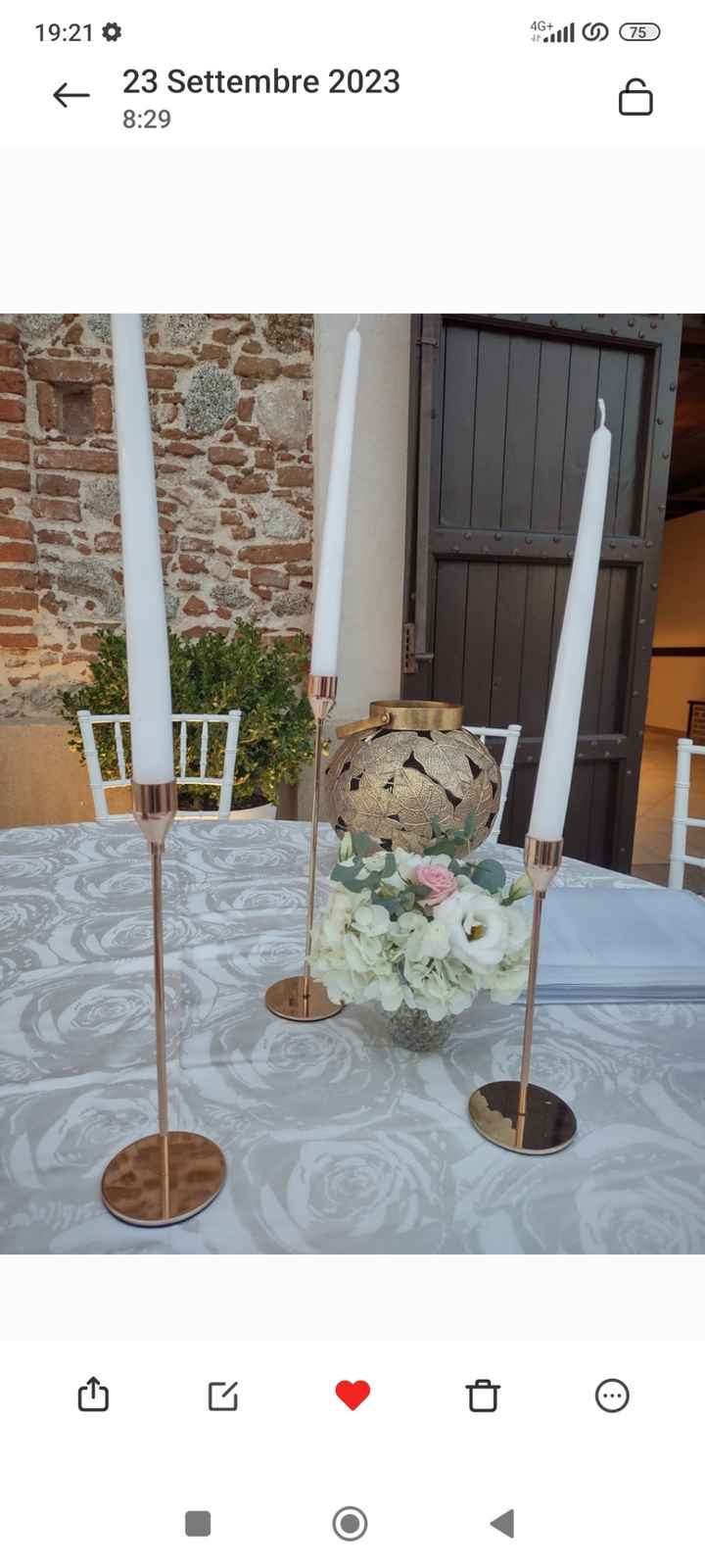 Mise en Place e allestimento floreale - 1