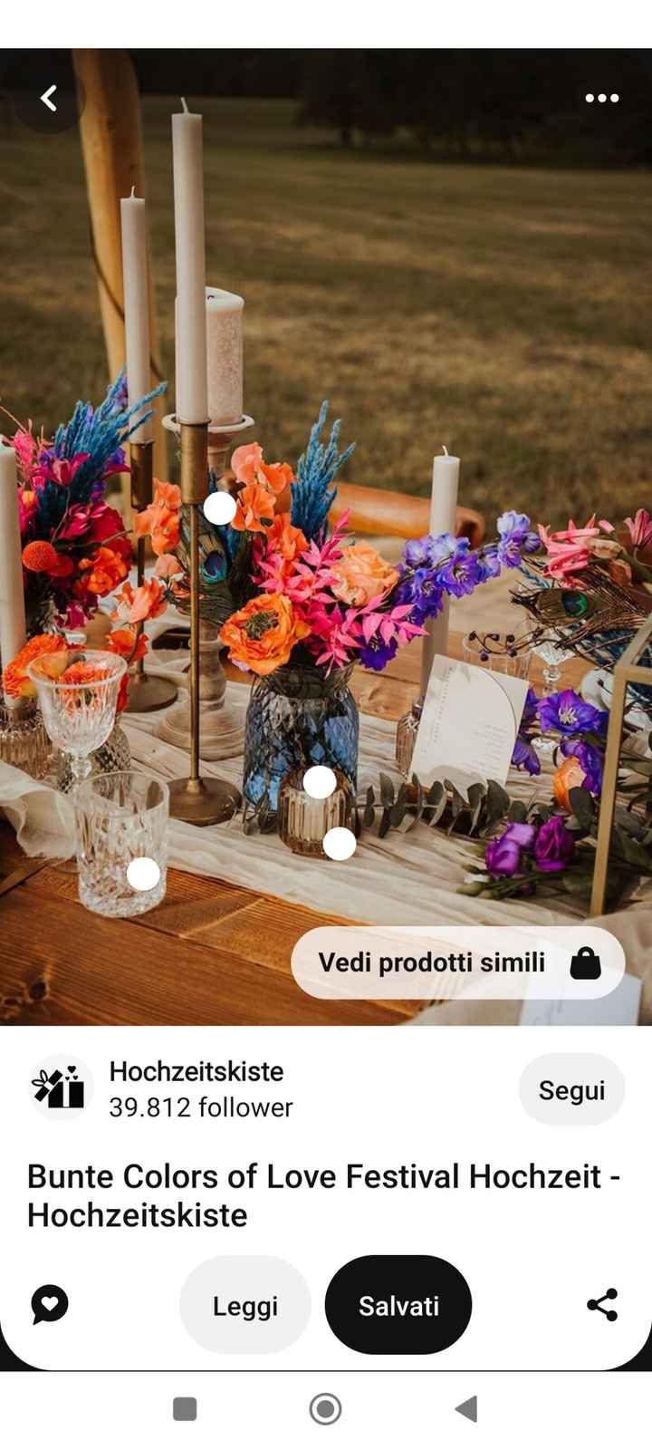 Mise en Place e allestimento floreale - 2