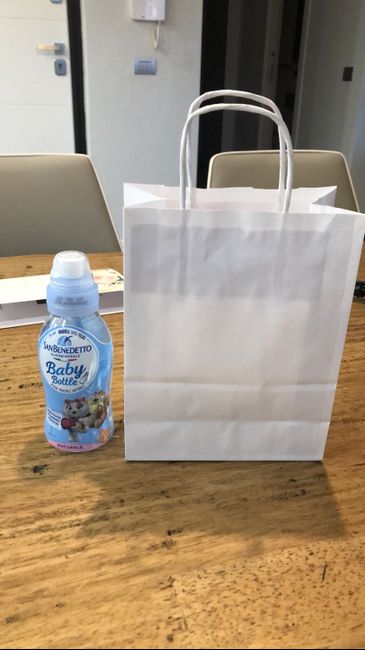 Wedding bag con nastro rosa - 3