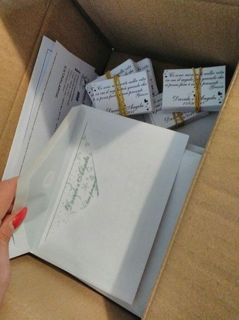 Inviti promessa e bigliettini segnaposto x big day!! - 2