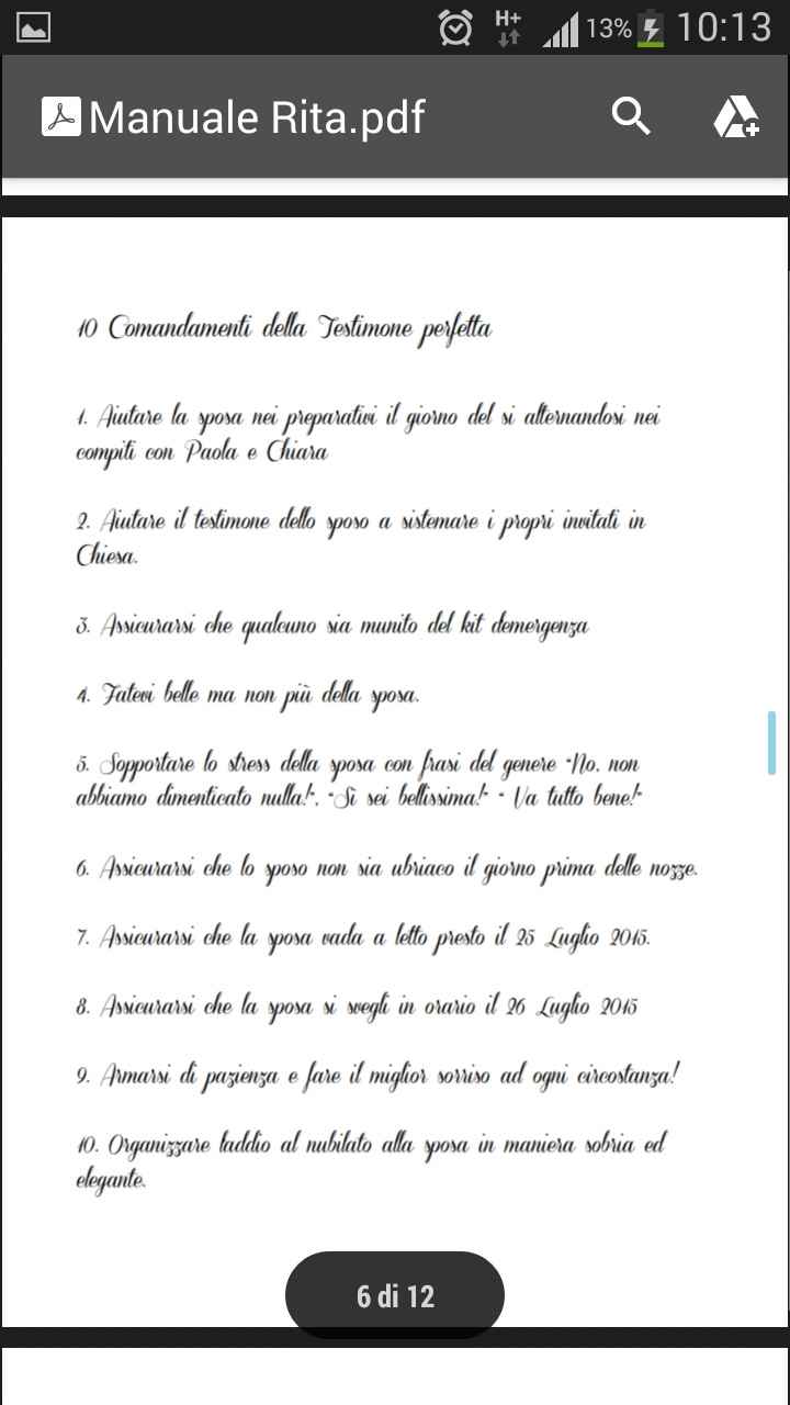 Manuale perfetta testimone.. - 6