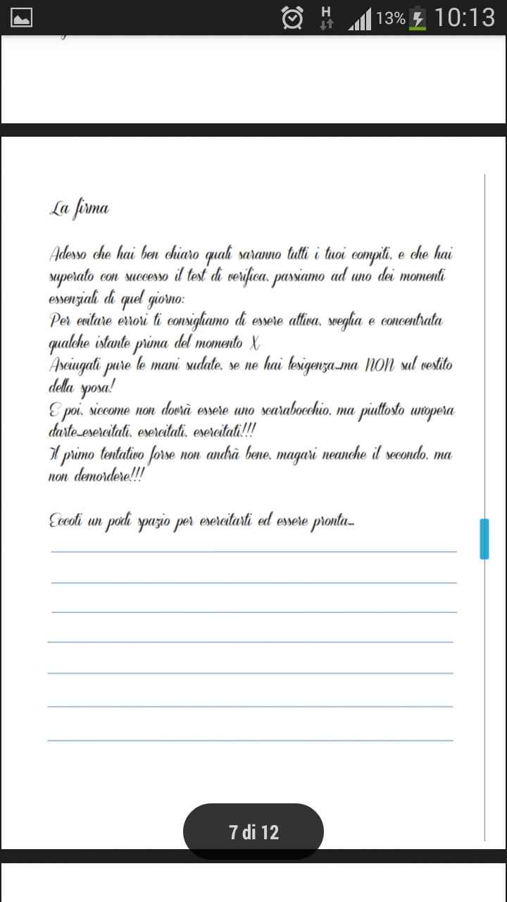 Manuale perfetta testimone.. - 7