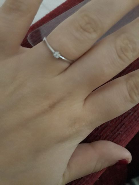 Mi fate vedere il vostro anello della proposta?? 8