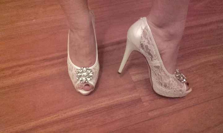 Alla fine, quali scarpe avete scelto o sceglierete per dire si? - 1