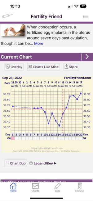 Temperatura basale per ricerca cicogna 🤞🏻 - 1