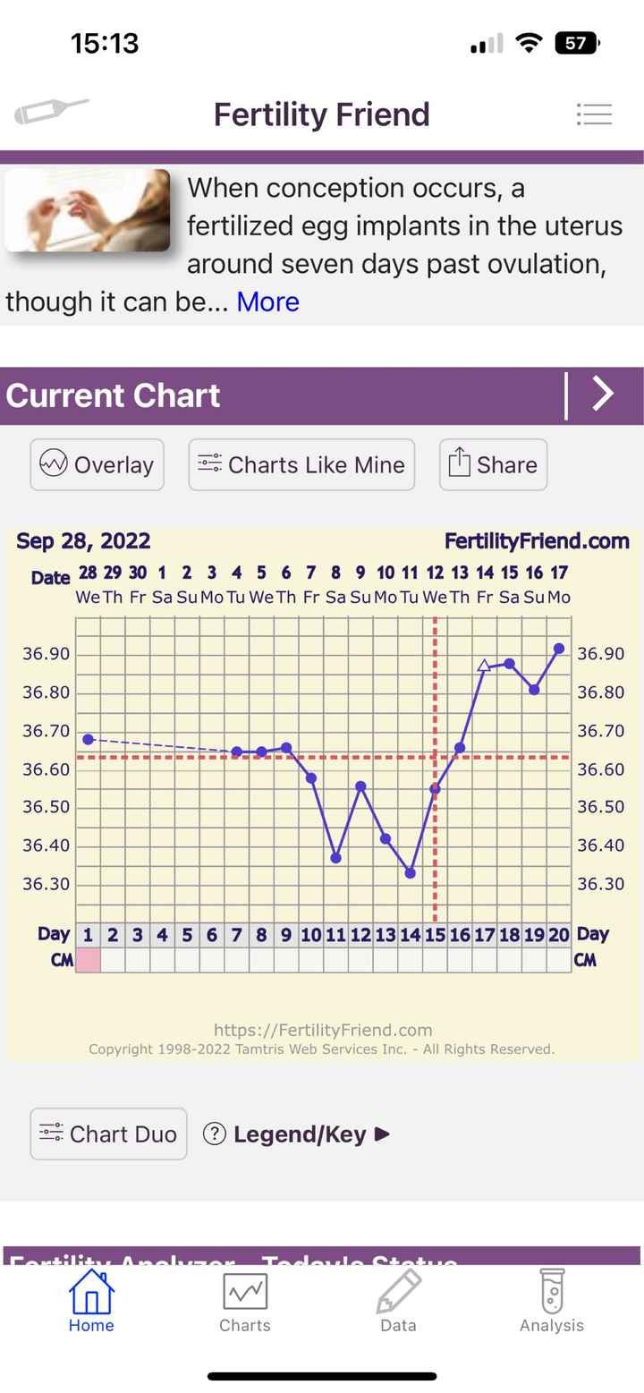 Temperatura basale per ricerca cicogna 🤞🏻 - 1